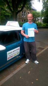 Massive congratulations to Adam from Glossop who passed his driving test today 25th June at the first attempt and with only 1 driver fault Amazing drive well done Its been a pleasure meeting you and i wish you all the best for the future Thanks again for using Pass With Phil Driving School Enjoy your independence and stay safe