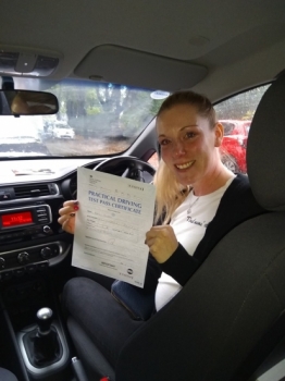 Huge congratulations go to Amy, who passed her driving test this morning and with only 6 driver faults. Amazing when you consider that with both of us being in holiday for the last 2 weeks, her only drive was 30 mins before her test. Brilliant, well done. It´s been an absolute pleasure taking you for lessons. Enjoy your independence and stay safe 😊👍