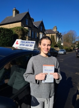 YESSSS, another 1st time pass.<br />
Huge congratulations go to Amy, who passed her driving test this morning and with only 3 minors.<br />
Well done, you&acute;ve worked really hard and deserved the pass.<br />
It&acute;s been an absolute pleasure taking you for lessons, enjoy your independence and stay safe 👏