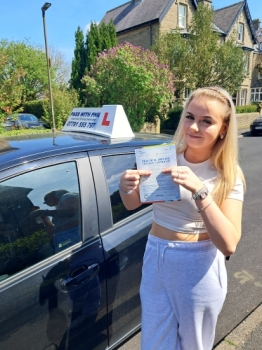 Yessssssss.....<br />
<br />
Massive congratulations go to Bethany who passed her test today in Buxton at the 1st attempt and with only 2 driver faults.<br />
<br />
It&acute;s been an absolute pleasure taking you for lessons, enjoy your independence and stay safe 👏👏👏👏