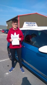 Out with the green and in with the pink<br />
<br />
Huge congratulations to Caitlin who passed her driving test this morning in Buxton a great drive well done<br />
<br />
Itacute;s been an absolute pleasure taking you for lessons enjoy your independence and stay safe Hope you manage to find a car this weekend send me a picture