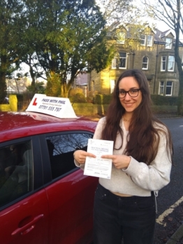 Huge congratulations go to Dijana, who passed her driving test today in Buxton at the first attempt and with only 3 driver faults. She joins my exclusive club of passing both theory and driving tests first time.<br />
<br />
It´s been an absolute pleasure taking you for lessons, enjoy your independence and stay safe 👏👏👏👏