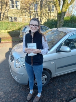 Huge congratulations go to Hannah S, who passed her driving test today in Buxton and with only 4 driver faults.<br />
You worked really hard for this, well done<br />
It´s been an absolute pleasure taking you for lessons, your enjoy your independence and stay safe 👏👏👏