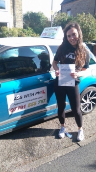 A great start to October with Jordan passing her driving test today in Buxton and with only 5 driver faults You were amazing congratulations and well done Itacute;s been an absolute pleasure taking you for lessons and helping you achieve your goal Enjoy your independence and stay safe