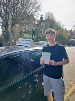 Massive congratulations go to Josh, who passed his test today in Buxton at the 1st attempt and with only 3 driver faults. He joins my exclusive club of passing both theory and driving test 1st time. It&acute;s been an absolute pleasure taking you for lessons, enjoy your independence and stay safe 👍👏👏👏👏