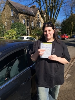 YESSSSS, another 1st time pass, this time for Josie, who only had 3 driver faults and zero mirror faults. Its been an absolute pleasure taking you for lessons, enjoy your independence and stay safe 👏👏👏👏