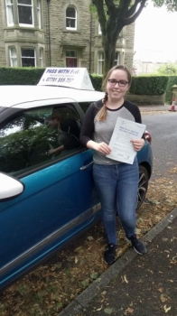 A hat-trick of first time passes in the last week and another massive well done to Kate who passed her driving test today in Buxton at the first attempt Itacute;s been an absolute pleasure taking you for lessons Enjoy your independence and stay safe