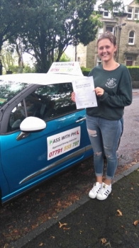 Out with the green and in with the pink Huge congratulations to Kayleigh who passed her test today in Buxton and with only 6 minor faults Itacute;s been an absolute pleasure taking you for lessons and helping you achieve your goal Enjoy your independence and stay safe