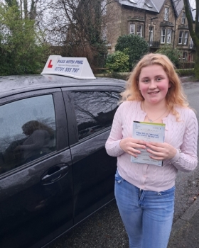 YESSSSSS<br />
Another 1st time pass today and this time for Lily who had a great drive with only 3 driver faults.<br />
Its been an absolute pleasure taking you for lessons, enjoy your independence and stay safe 😊👏👏👏👏