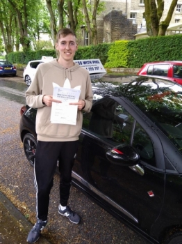 Huge congratulations go to Luke who passed his driving test today in Buxton and with only 4 driver faults Well done great drive Its been an absolute pleasure taking you for lessons enjoy your independence and stay safe