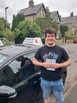 Huge congratulations go to Matt, who passed his driving test today at the 1st attempt and with only 6 driver faults.<br />
Well done fella, its been an absolute pleasure taking you for lessons, enjoy your independence and stay safe 👏👏👏👏
