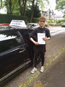 A 1st time pass today for Matt in Buxton and with only 6 driver faults You worked hard for that Matt well done Itacute;s been an absolute pleasure taking you for lessons Enjoy your independence and stay safe Best wishes