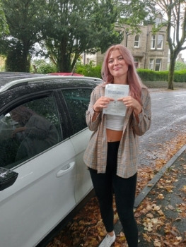 Huge congratulations go to Molly who passed her driving test today at the first attempt and with only 1 driver fault.<br />
<br />
Fantastic drive, well done you.<br />
It´s been an absolute pleasure taking you for lessons, enjoy your independence and stay safe 👏👏😁