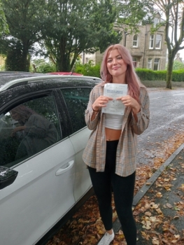 Huge congratulations go to Molly who passed her driving test today at the first attempt and with only 1 driver fault.<br />
<br />
Fantastic drive, well done you.<br />
It´s been an absolute pleasure taking you for lessons, enjoy your independence and stay safe 👏👏😁