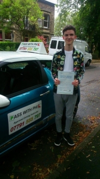 Huge congratulations go to Nathan who passed his driving test today in Buxton at the first attempt and with only 5 faults Another one to join the club of passing both theory and driving test first time Youacute;ve been an absolute star and itacute;s been great helping you achieve your goal Enjoy your independence and stay safe
