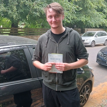 Massive congratulations go to Nathan who passed his driving test today in Buxton and with only a few driver faults. I knew you were nervous but you kept calm and nailed it.<br />
It&acute;s been an absolute pleasure taking you for lessons. Enjoy your independence and stay safe 👏👏
