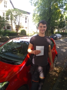 Huge congratulations go to Oliver, who passed his driving test today in Buxton and with only 1 driver fault.<br />
Brilliant effort fella.<br />
It´s been an absolute pleasure taking you for lessons, enjoy your independence and stay safe 👏👏👏👏