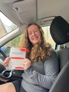Huge congratulations go to Rachel, who passed her driving test today in Buxton and with only 2 driver faults.<br />
<br />
She completes a hat trick of passes for the week and a great end to the end of June.<br />
<br />
It´s been an absolute pleasure taking you for lessons, enjoy your independence and stay safe 👏👏👏