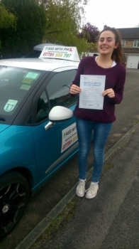 Huge congratulations go to Rebekah who passed her driving test today in Buxton22nd May and with only 2 faults A lovely controlled drive considering you were so nervous Iacute;ve loved every minute of our lessons and itacute;s been great helping you achieve your goal Best of luck to you enjoy your independence and stay safe