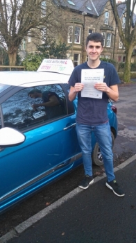 Massive congratulations to Callum who passed his driving test today in Buxton20th December at the first attempt and with only 4 driver faults a nice early Christmas present Itacute;s been an absolute pleasure taking you for lessons Enjoy your independence and stay safe