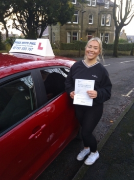 So my last driving test of 2020 and an early Christmas present for Emily-Kate, who passed her test today in Buxton at the first attempt and with only 3 driver faults. She joins my exclusive club of passing both theory and driving tests first time.<br />
Well done Emily, brilliant drive. Its been an absolute pleasure taking you for lessons, enjoy your independence and stay safe 😁👍