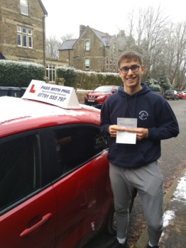 He´s only gone and done it 👏👏👏<br />
Huge congratulations go to Josh T, who passed his driving test this morning at the first attempt and with only 2 driver faults and in very cold conditions!!<br />
He joins my exclusive club of passing both theory and driving tests first time.<br />
It´s been an absolute pleasure taking you for lessons, enjoy your independence and stay safe