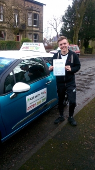 Huge congratulations go to Lewis who passed his test today in Buxton at the first attempt and with only 2 driver faults Itacute;s been great meeting you and glad I could help you achieve your goal Enjoy your independence and stay safe