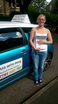Another 1st time pass this time for Saskia Massive congratulations for passing this morning in Buxton 27th August and with only 6 faults She joins that exclusive club of passing both theory and driving test first time Itacute;s been an absolute pleasure meeting you and helping you achieve your goal Enjoy your independence and stay safe All the best at Sheffield Hallam university